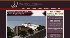 Desktop Screenshot of moriahcity.org